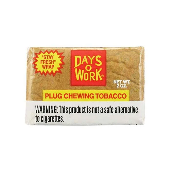 Days Work Plug Chewing Tobacco for Sale Cheap Price